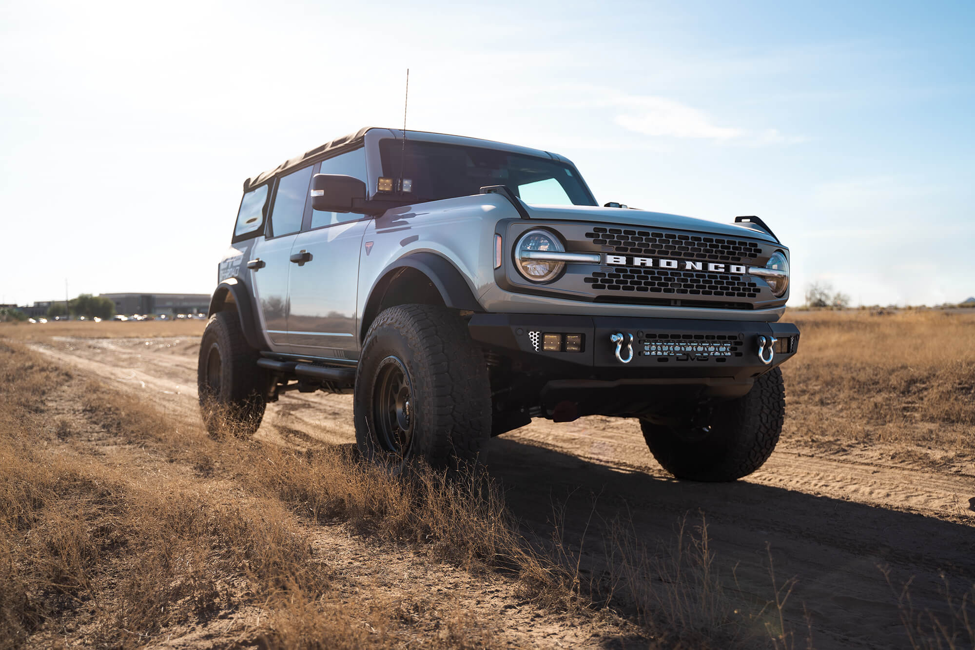 2021 2025 Ford Bronco OE Plus Series Front Bumper DV8 Offroad