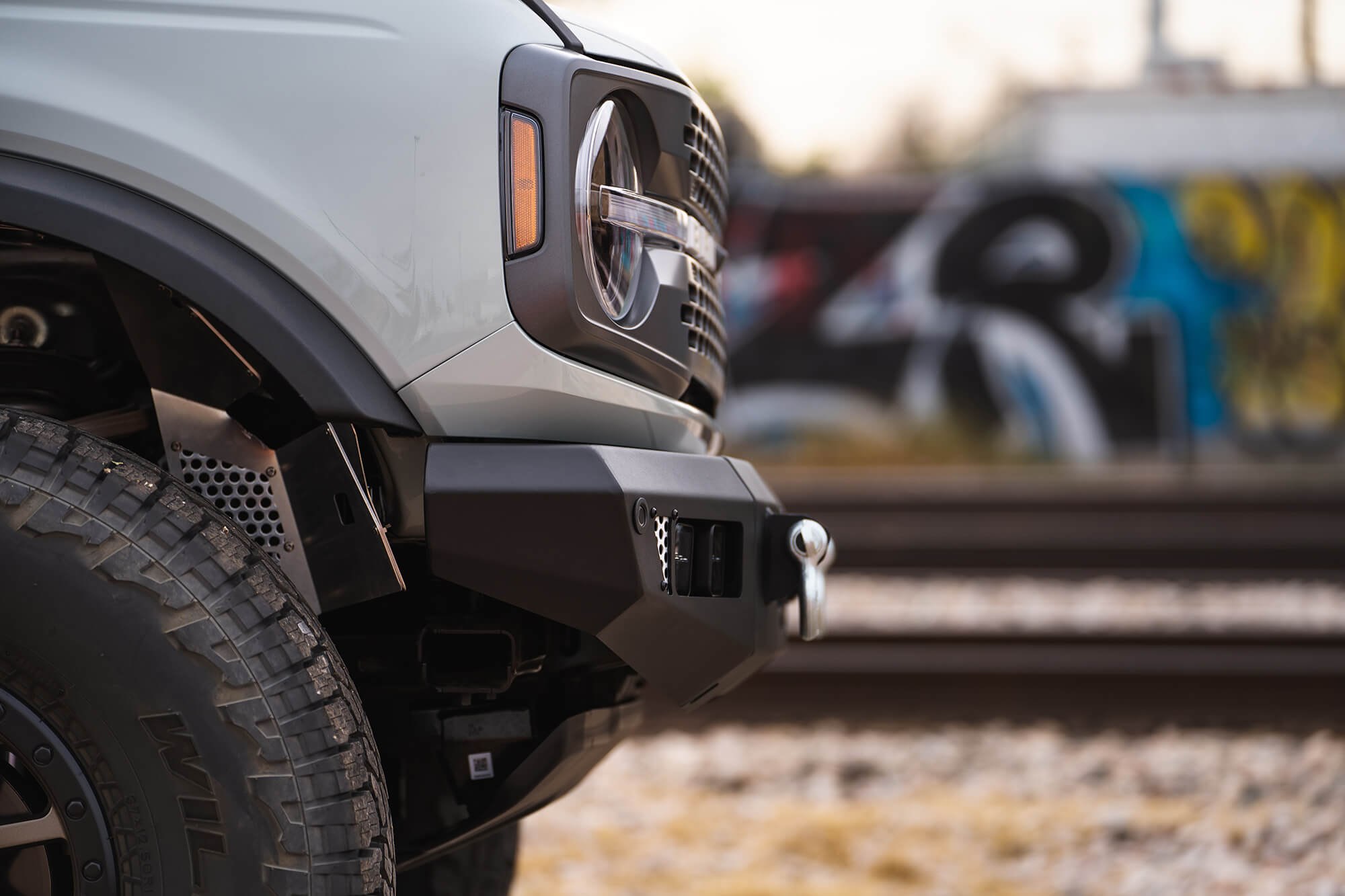 2021 2025 Ford Bronco OE Plus Series Front Bumper DV8 Offroad