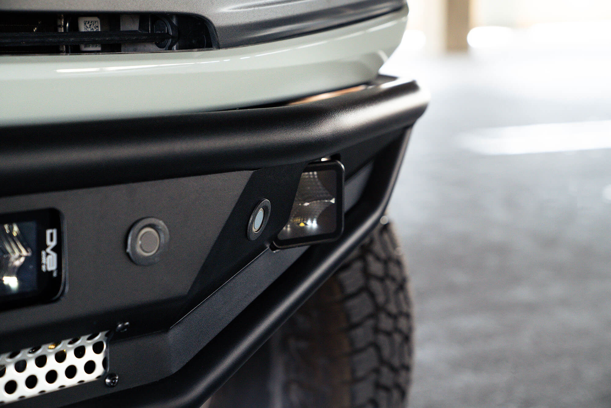 2021 2025 Ford Bronco Competition Series Front Bumper DV8 Offroad