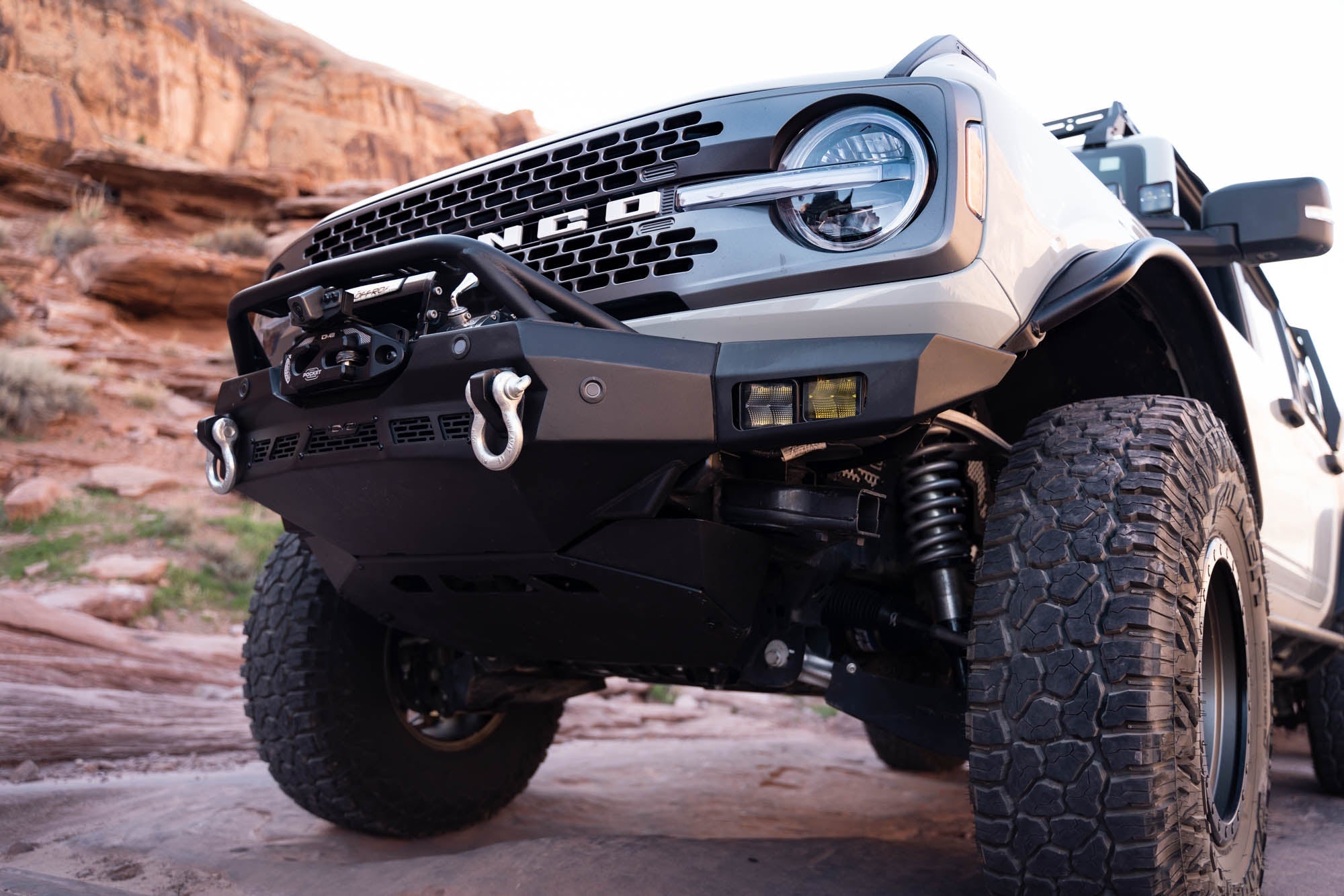 2021 2025 Ford Bronco Spec Series Front Bumper DV8 Offroad