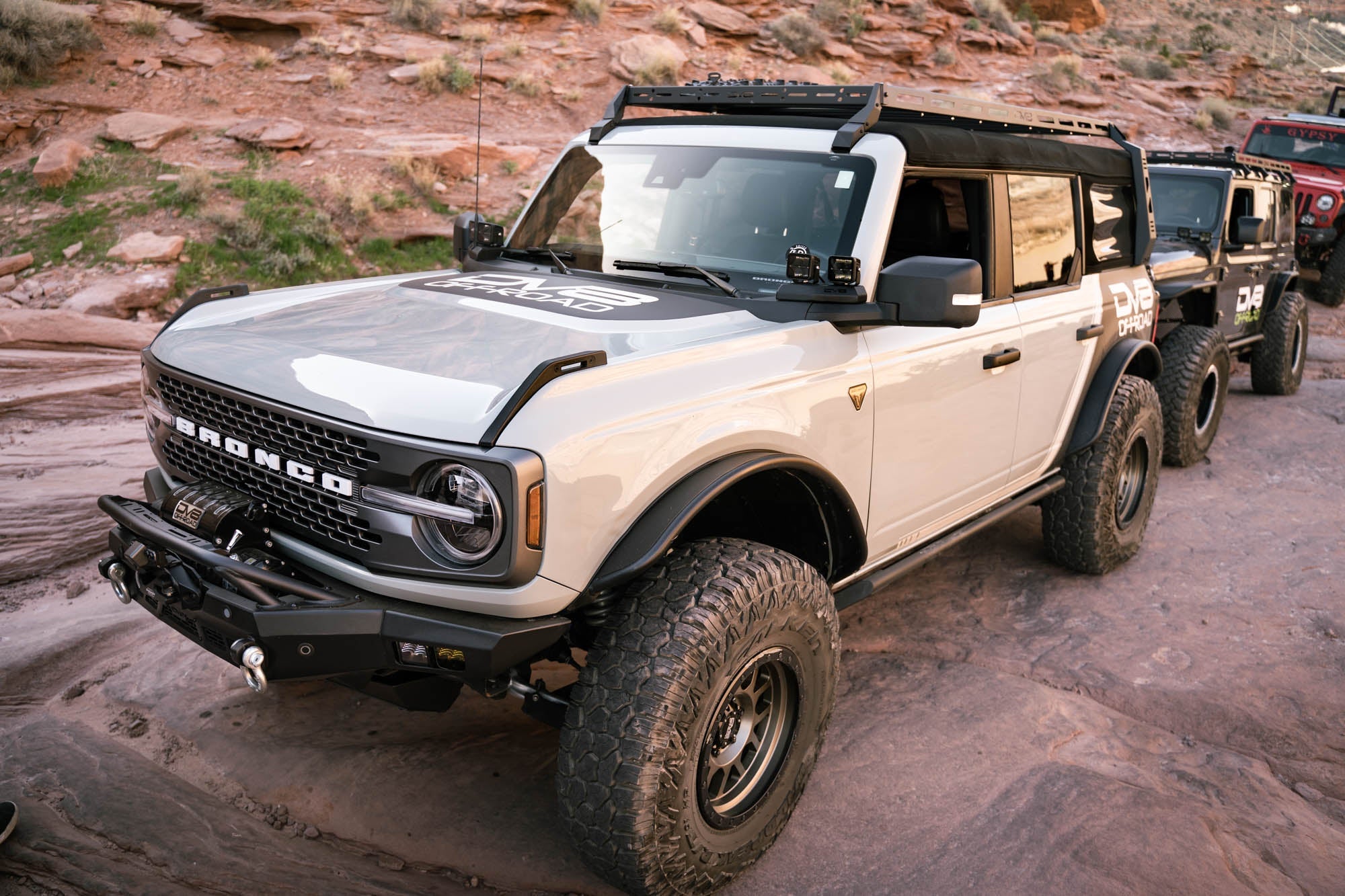 2021 2025 Ford Bronco Spec Series Front Bumper DV8 Offroad