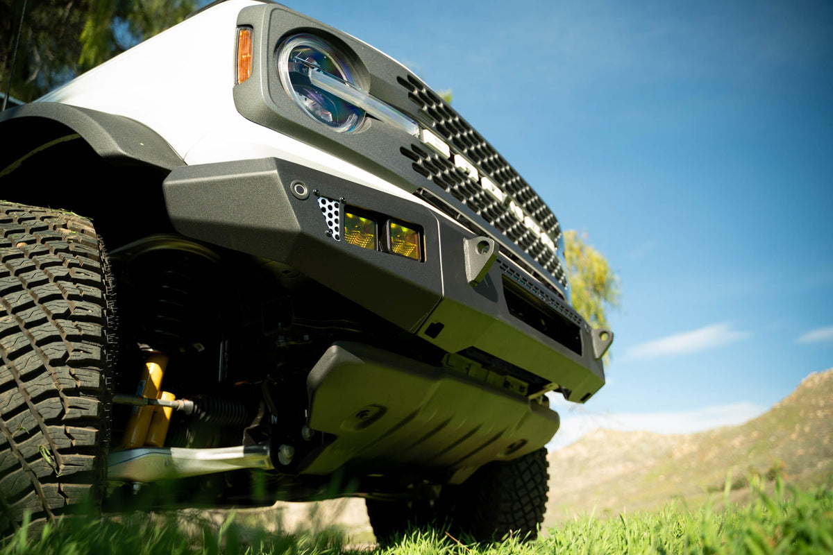 2021 2025 Ford Bronco Oe Plus Series Front Bumper V2 DV8 Offroad