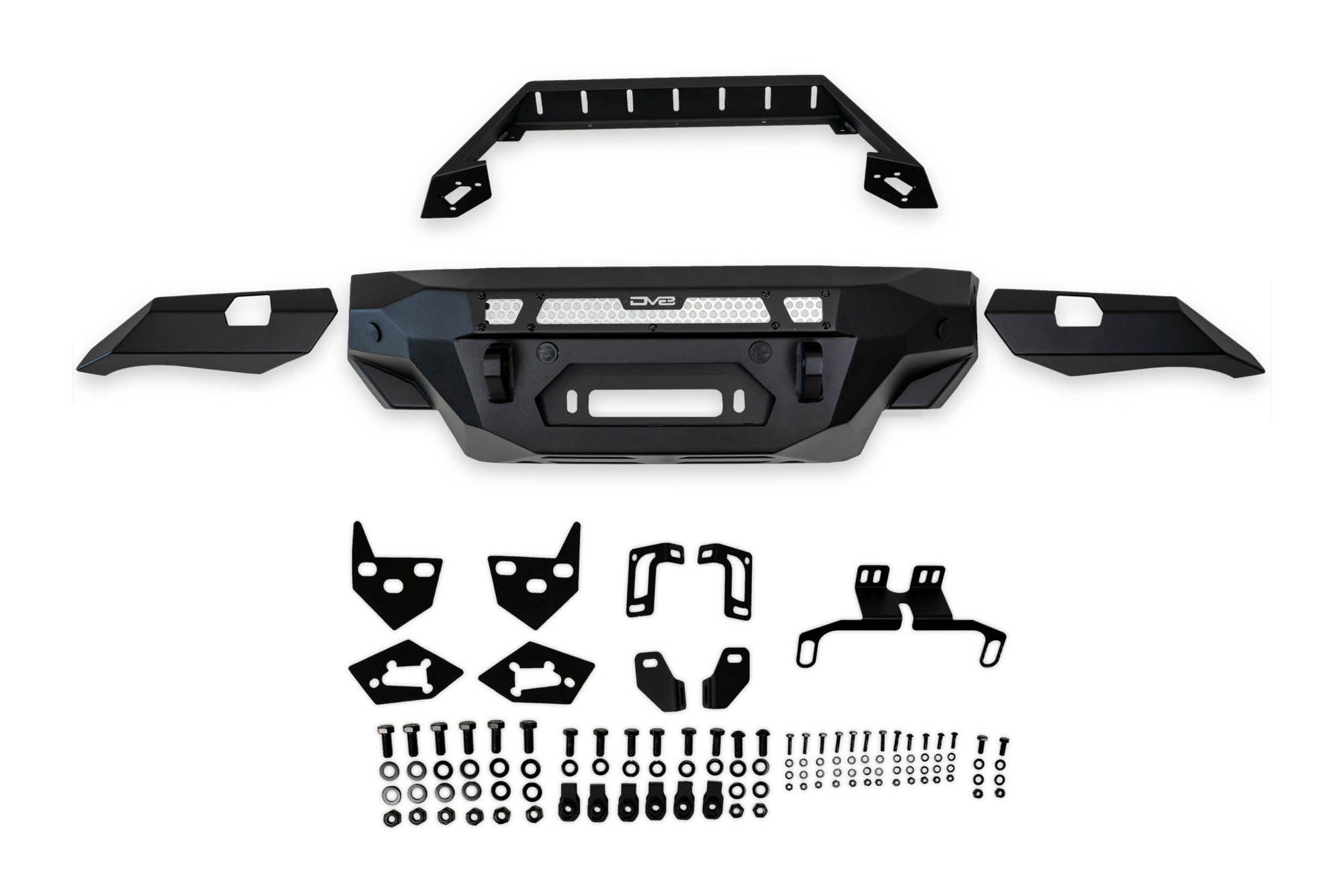2021 2025 Ford Bronco Mto V2 Front Bumper DV8 Offroad