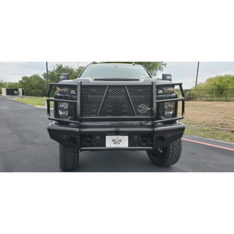 Ranch Hand Legend Series Front Bumper W/ Grille Guard Fits Select 20-23 Chevrolet Silverado 2500 HD/3500 HD Model FBC201BLR