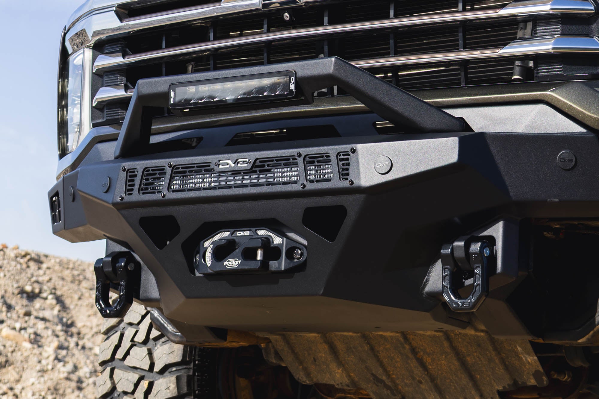 2020 2023 Chevy Silverado 2500/3500 Spec Series Front Bumper DV8 Offroad