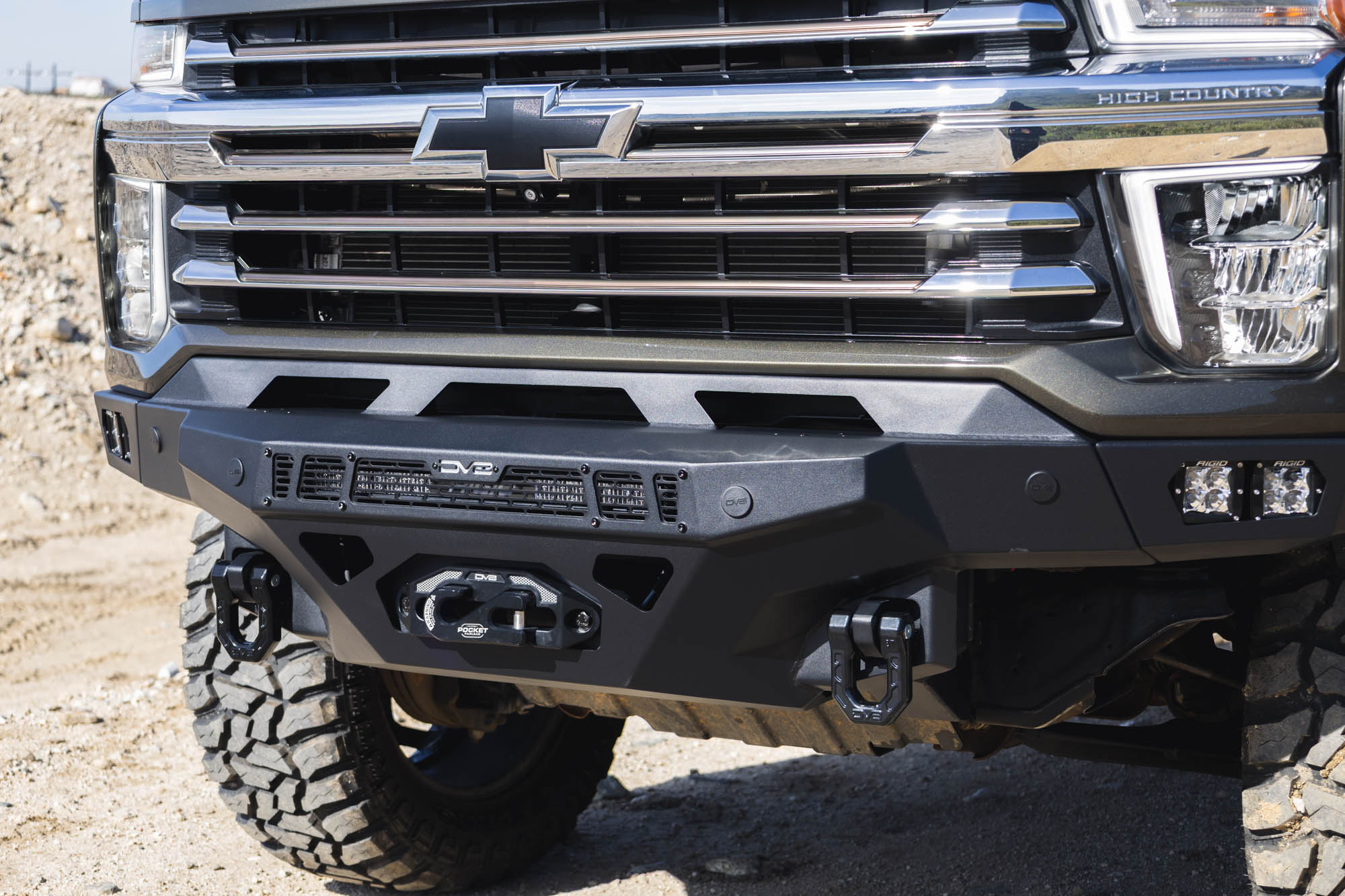 2020 2023 Chevy Silverado 2500/3500 Spec Series Front Bumper DV8 Offroad