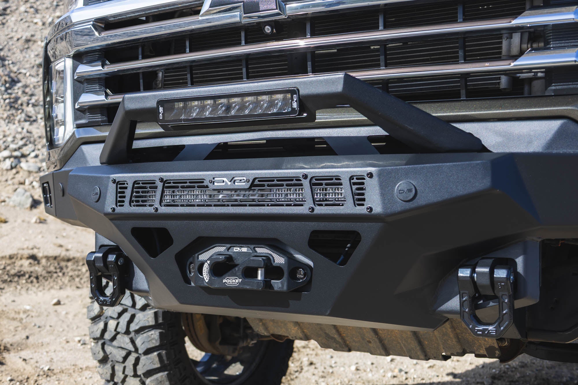 2020 2023 Chevy Silverado 2500/3500 Spec Series Front Bumper DV8 Offroad