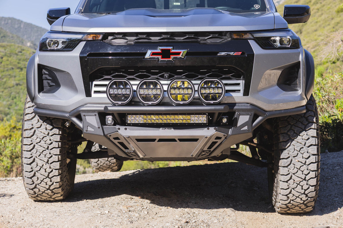 2023 2026 Chevy Colorado ZR2 Tube Front Bumper DV8 Offroad