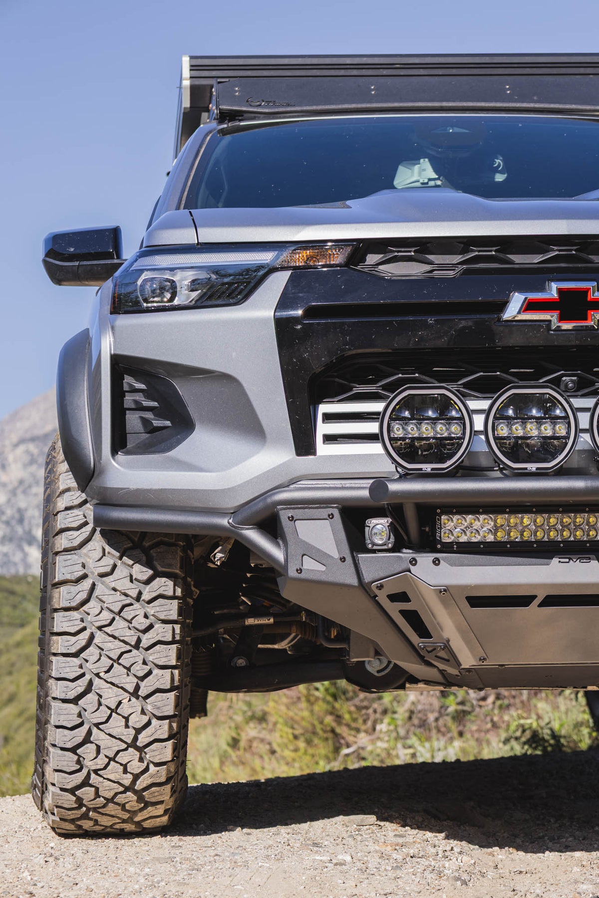 2023 2026 Chevy Colorado ZR2 Tube Front Bumper DV8 Offroad