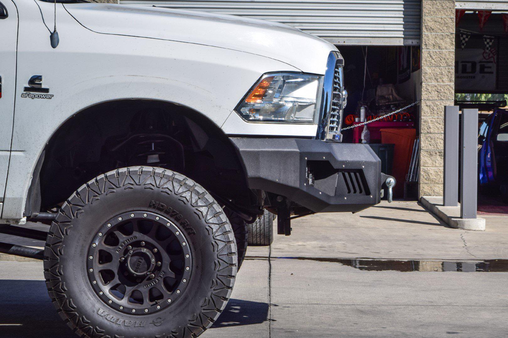 2010 2018 RAM 2500 3500 Steel Front Bumper DV8 Offroad
