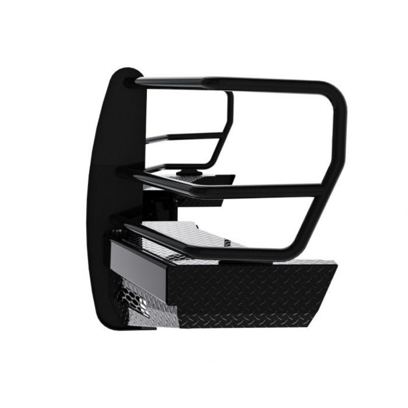 Ranch Hand Sport Series Winch Ready Front Bumper W/ Grille Guard Fits Select 17-22 Ford Super Duty F-250/F-350/F-450/F-550 Model FBF205BLR