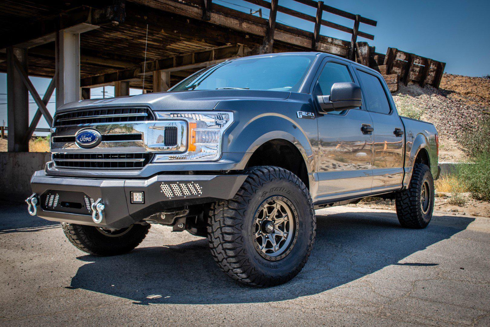 2018 2020 Ford F 150 Steel Front Bumper DV8 Offroad