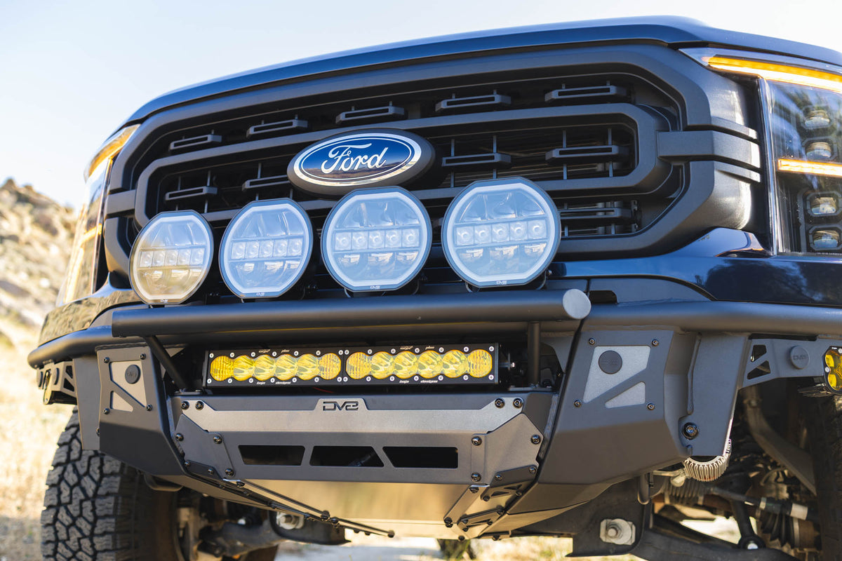 2021 2023 Ford F 150 Tube Front Bumper DV8 Offroad