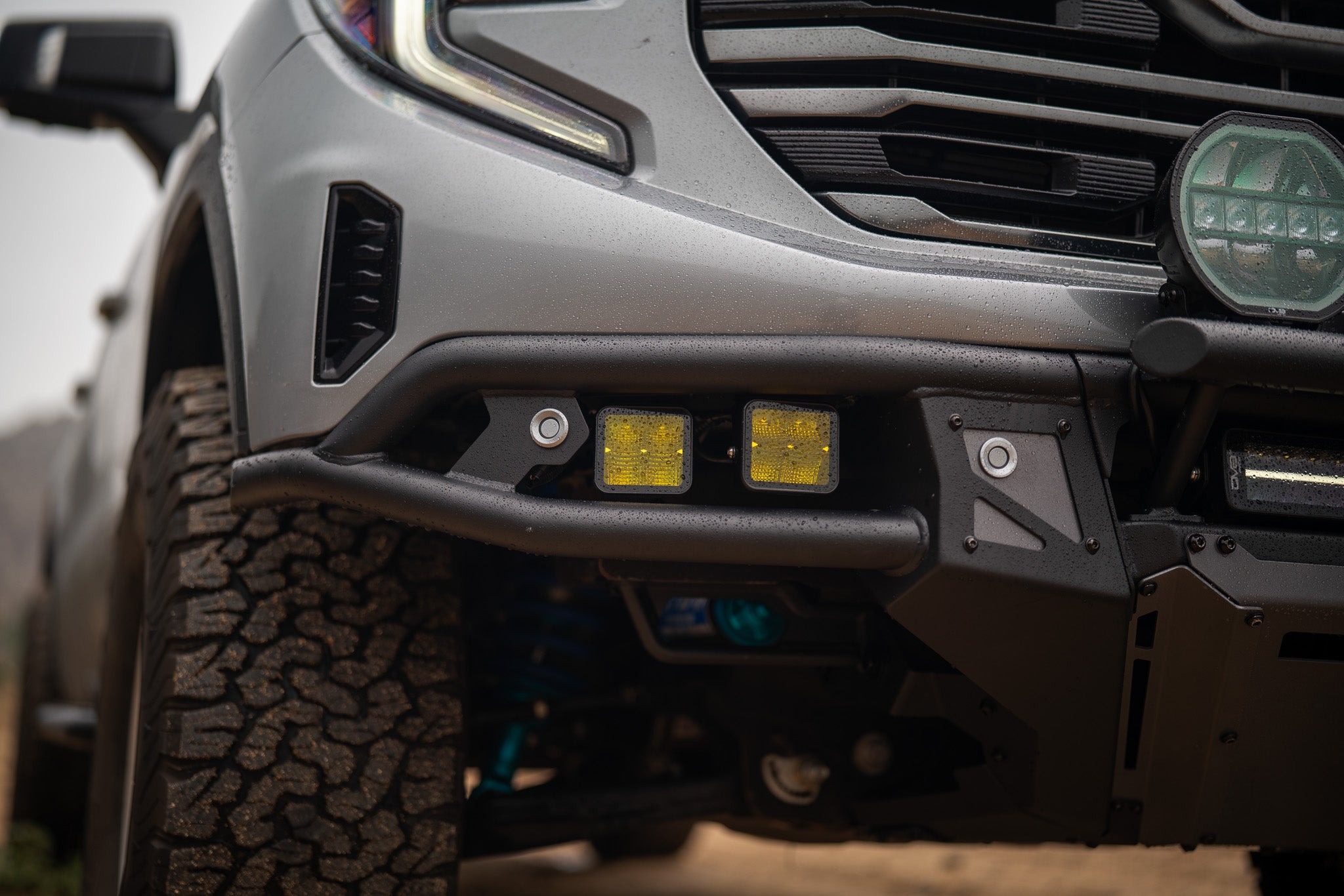 2022 2025 GMC Sierra 1500 Tube Front Bumper DV8 Offroad
