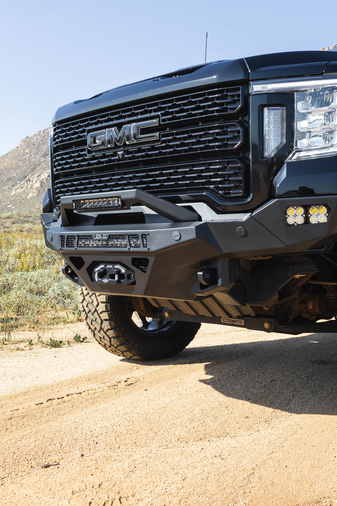 2020 2023 GMC Sierra 2500/3500 Spec Series Front Bumper DV8 Offroad