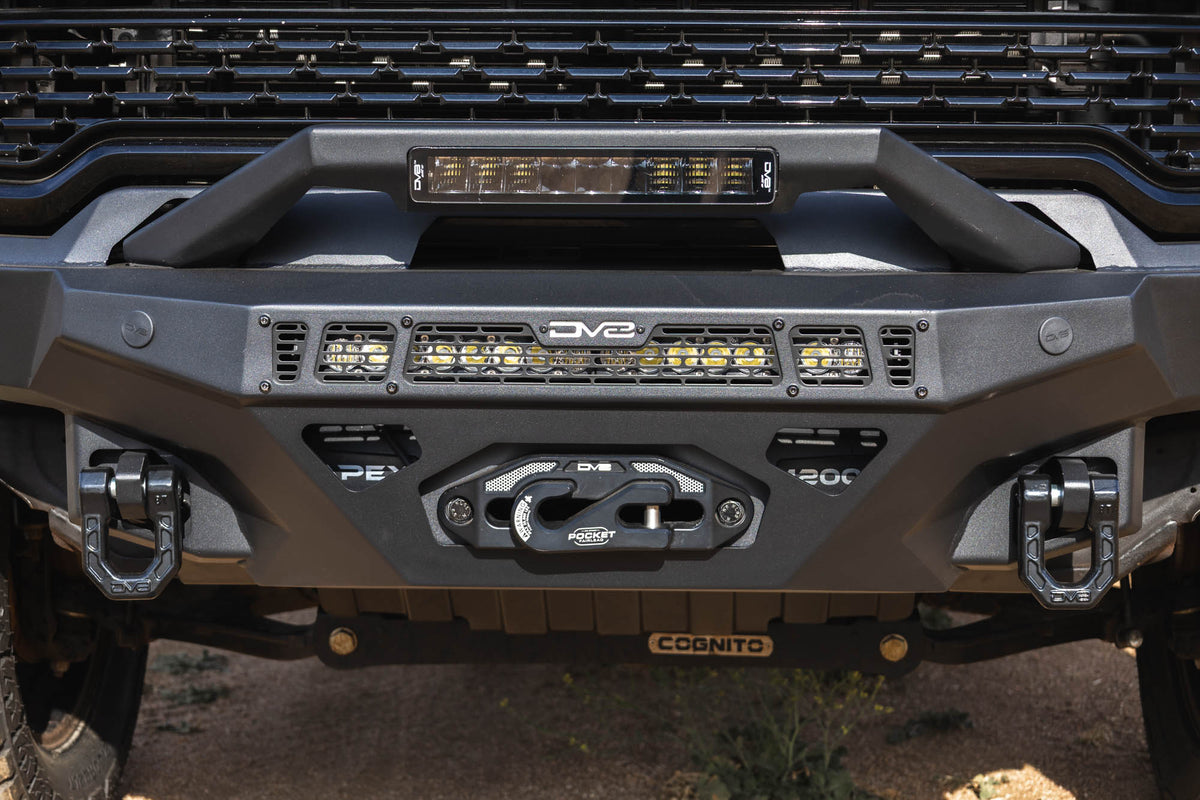 2020 2023 GMC Sierra 2500/3500 Spec Series Front Bumper DV8 Offroad