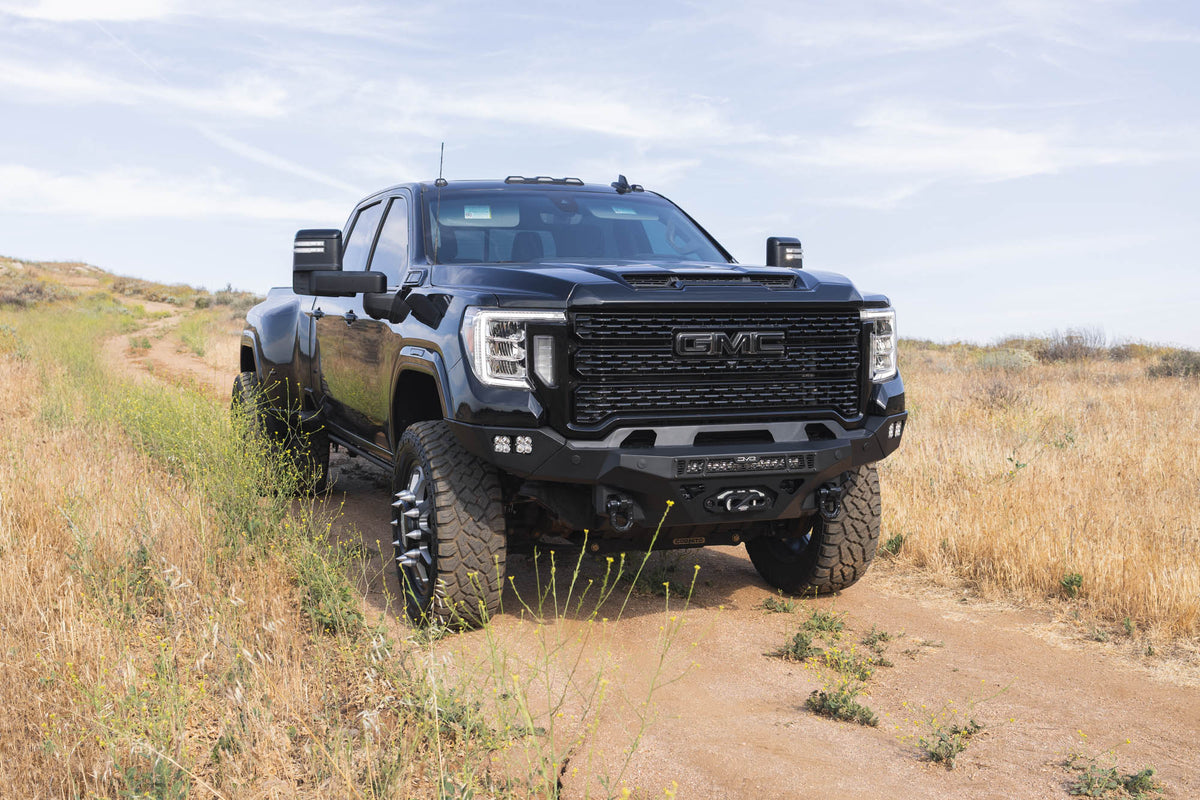 2020 2023 GMC Sierra 2500/3500 Spec Series Front Bumper DV8 Offroad