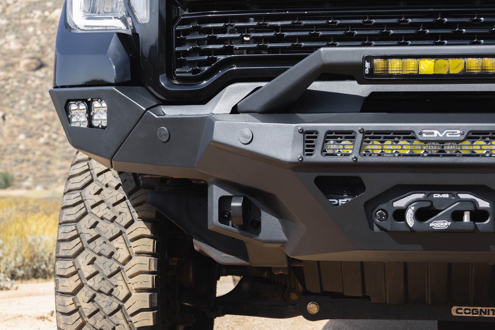 2020 2023 GMC Sierra 2500/3500 Spec Series Front Bumper DV8 Offroad