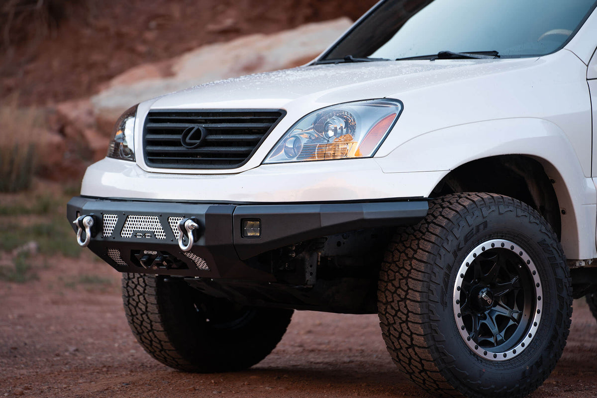 2003 2009 Lexus Gx 470 Mto Series Winch Front Bumper DV8 Offroad