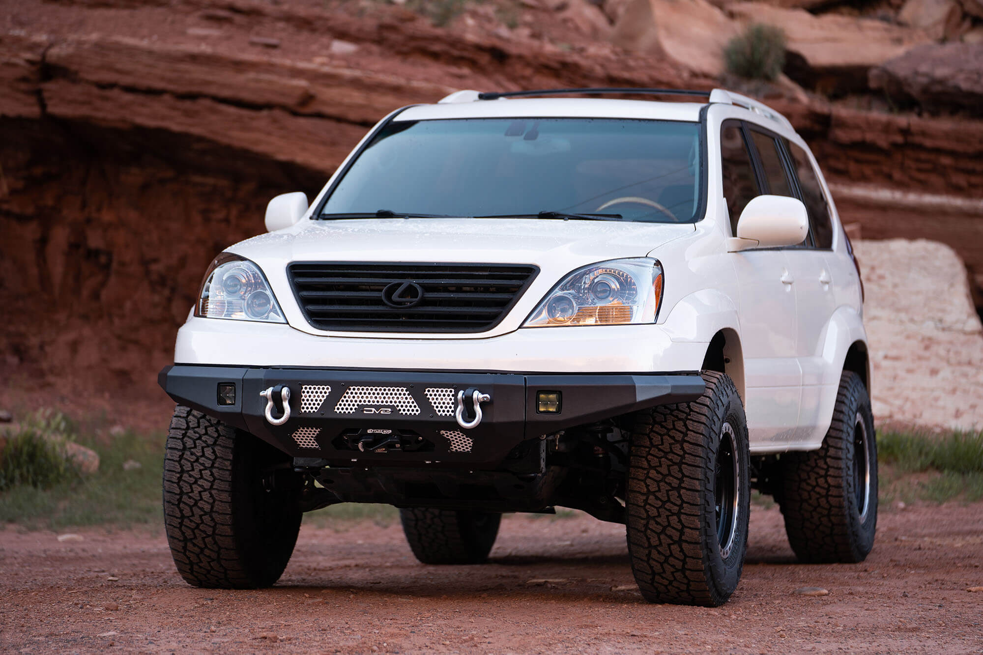 2003 2009 Lexus Gx 470 Mto Series Winch Front Bumper DV8 Offroad