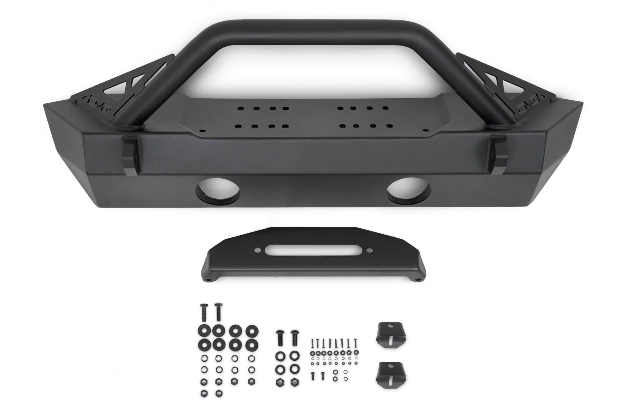 2007 2025 Jeep Gladiator JT Wrangler JK JKU JL JLU Fs 15 Series Front Bumper DV8 Offroad