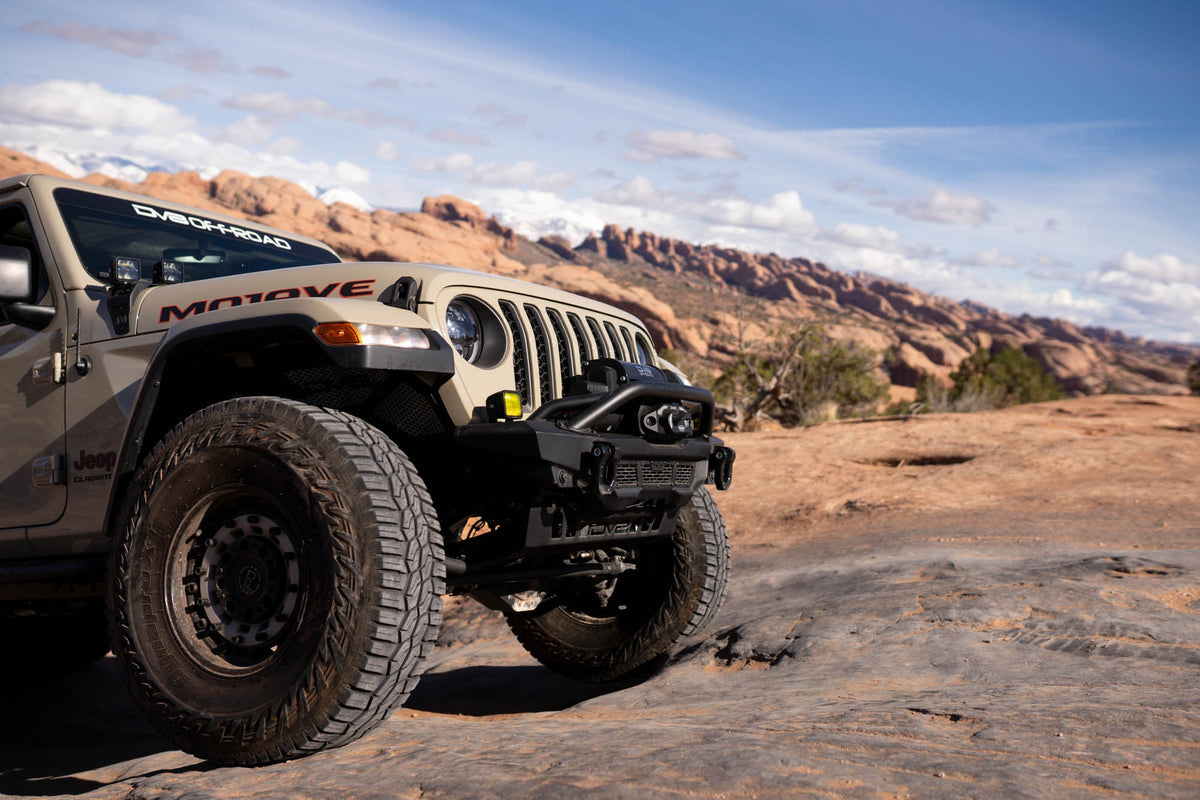 2018 2025 Jeep Gladiator Wrangler Spec Series Front Bumper DV8 Offroad