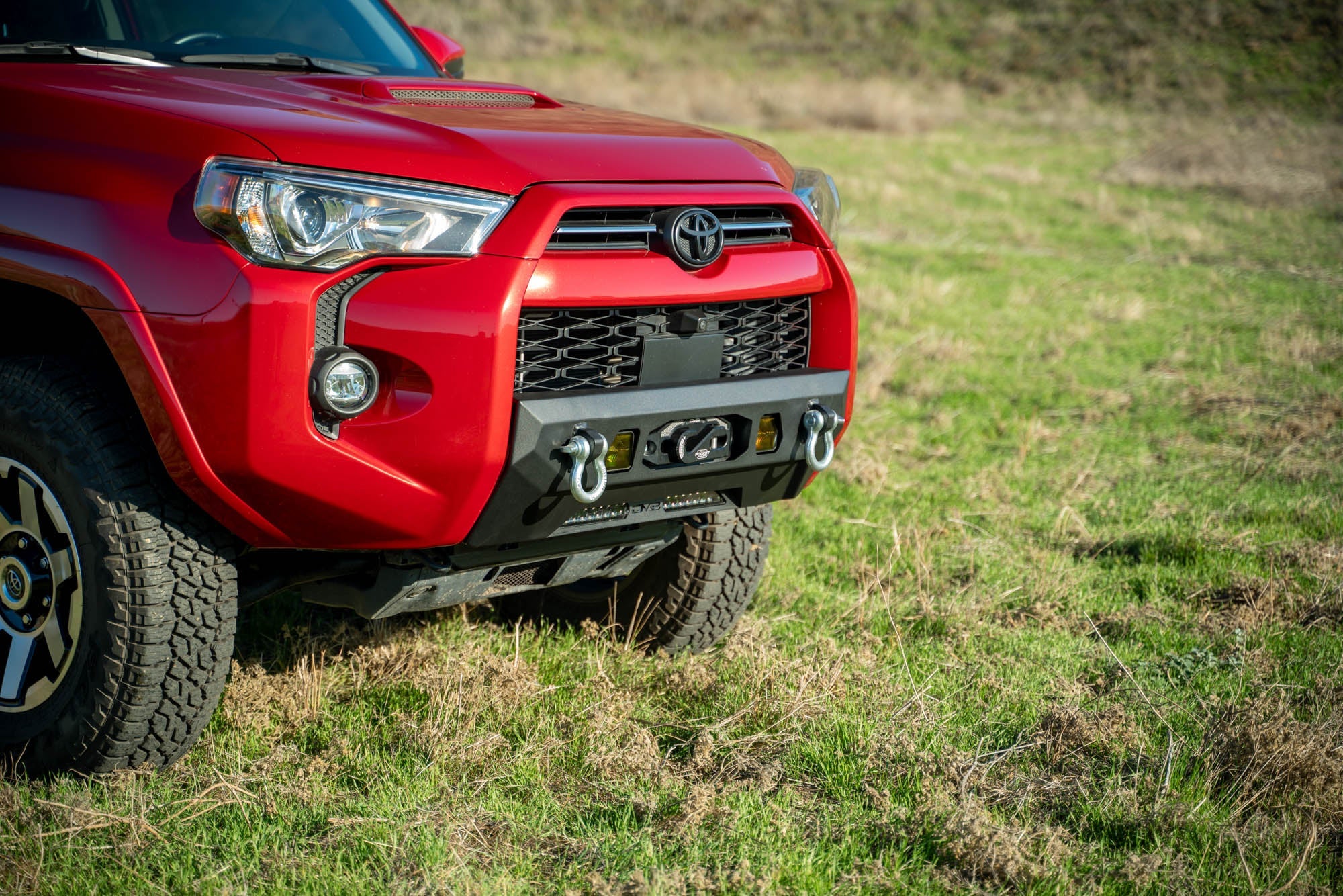 2014 2024 Toyota 4Runner Centric Series Winch Front Bumper DV8 Offroad