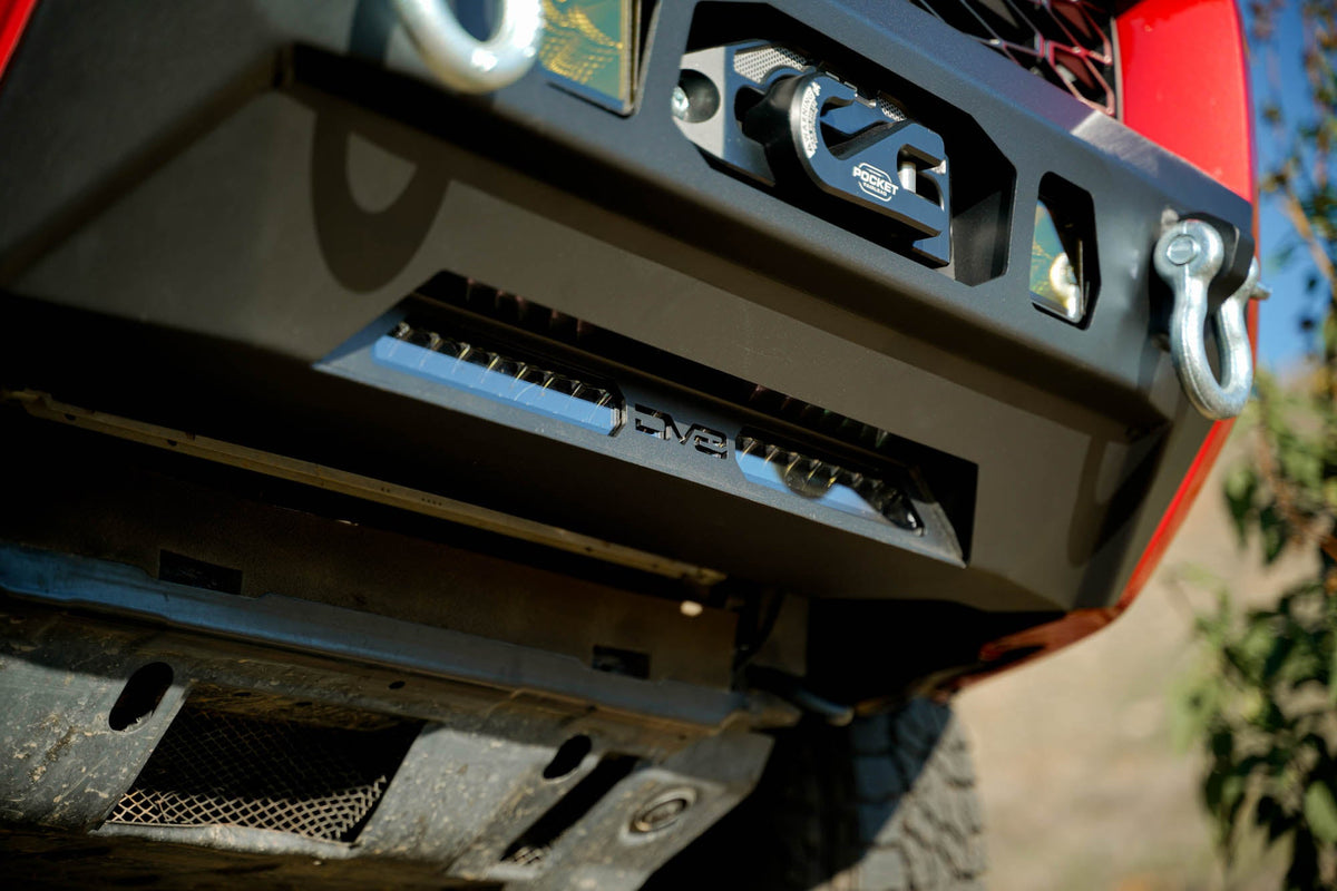 2014 2024 Toyota 4Runner Centric Series Winch Front Bumper DV8 Offroad