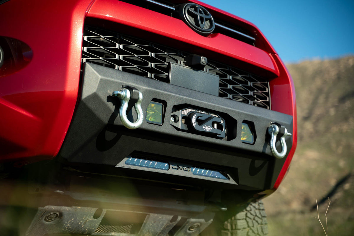 2014 2024 Toyota 4Runner Centric Series Winch Front Bumper DV8 Offroad