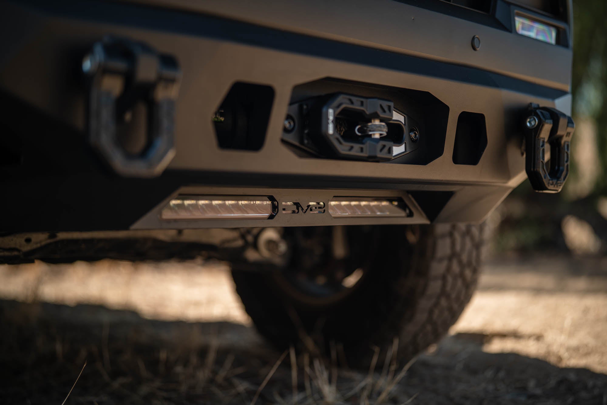 2025 Toyota 4Runner Centric Winch Front Bumper DV8 Offroad