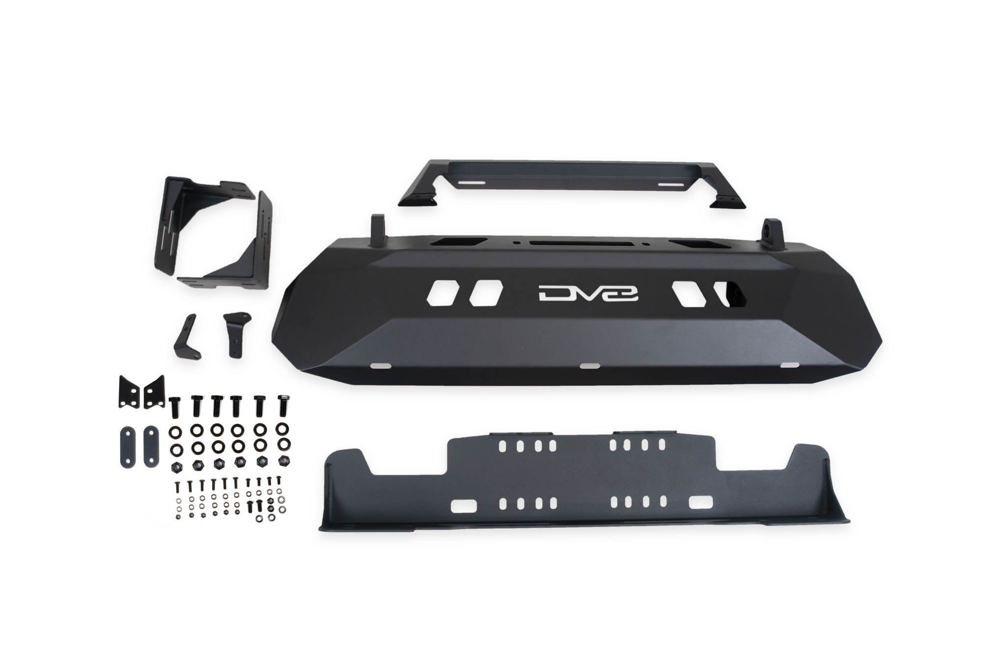 2016 2023 Toyota Tacoma Center Mount Front Bumper V2 DV8 Offroad