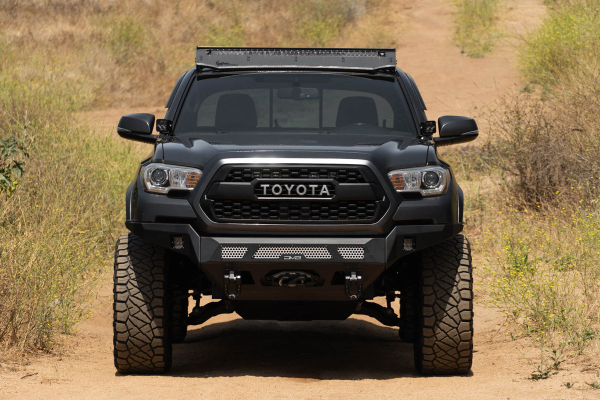 2016 2023 Toyota Tacoma Mto Series Winch Front Bumper DV8 Offroad