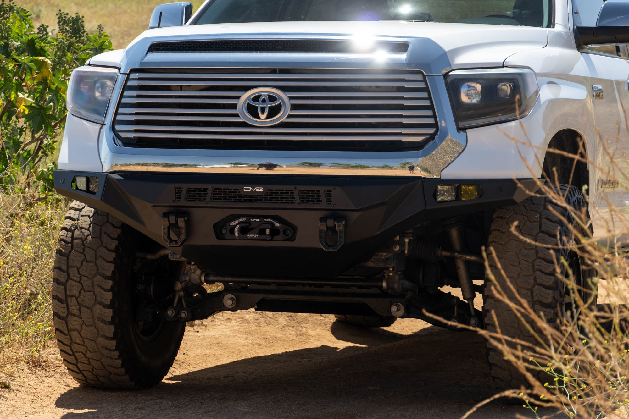 2014 2021 Toyota Tundra Spec Series Front Bumper DV8 Offroad
