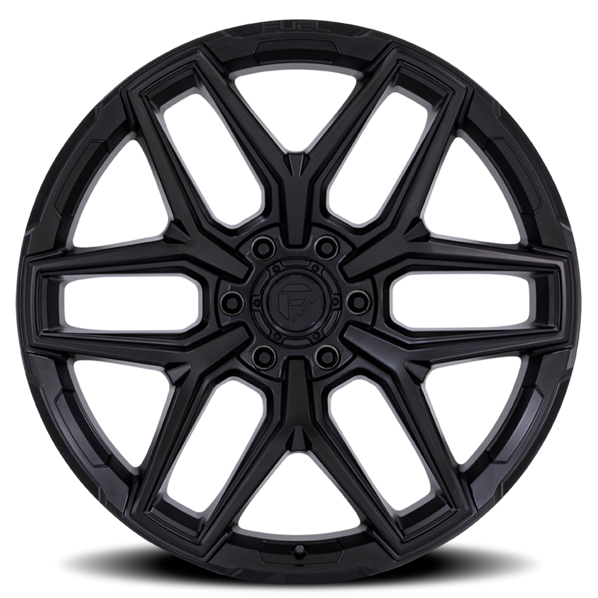 Aluminum Wheels 17X9 Flux 6 FC854MX 6 On 139.7 Blackout 106.1 Bore 1 Offset Fuel Off Road Wheels