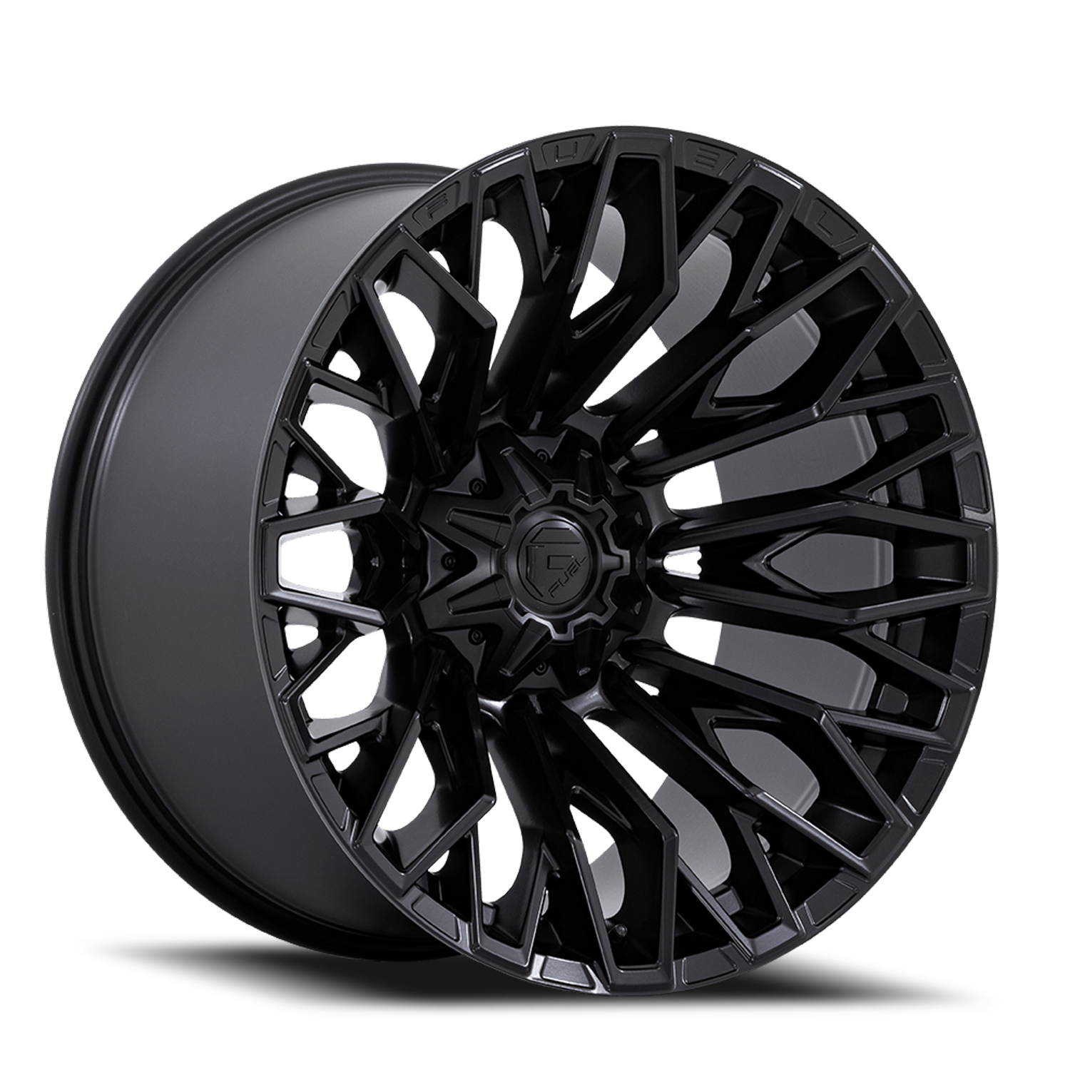 Aluminum Wheels 22X10 Strike FC865 MX 6 On 135/6 On 139.7 Blackout 106.1 Bore -18 Offset Fuel Off Road Wheels