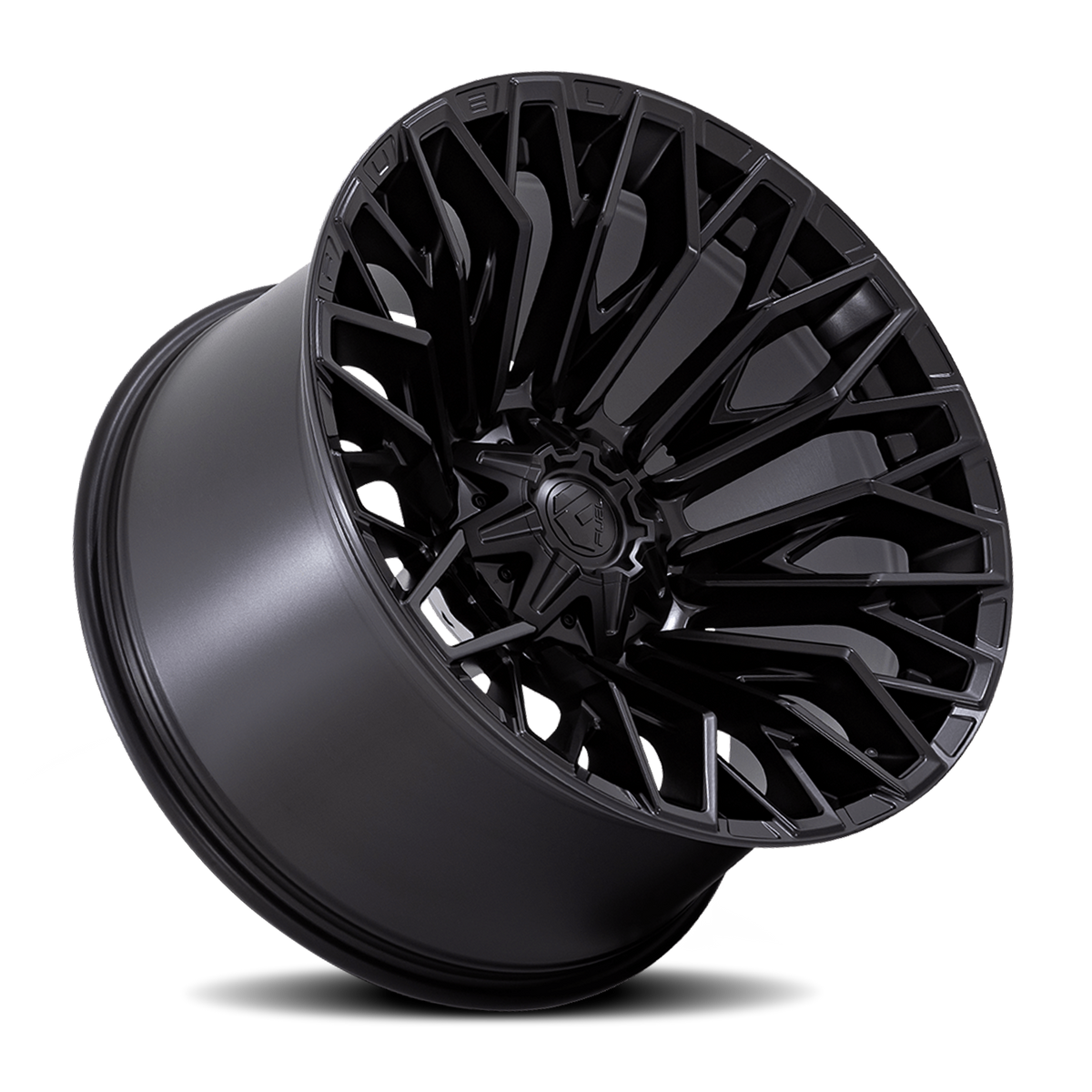 Aluminum Wheels 22X12 Strike FC865 MX 8 On 165.1 Blackout 125.1 Bore -44 Offset Fuel Off Road Wheels