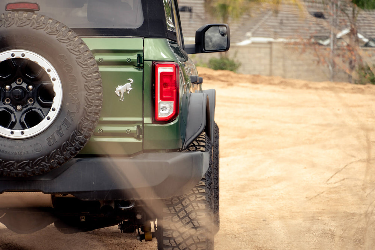2021 2024 Ford Bronco Tube Fender Flares DV8 Offroad