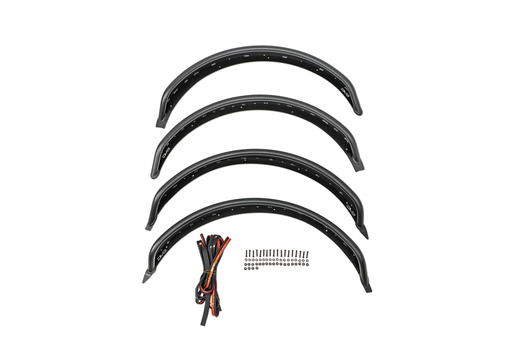 2021 2024 Ford Bronco Tube Fender Flares DV8 Offroad