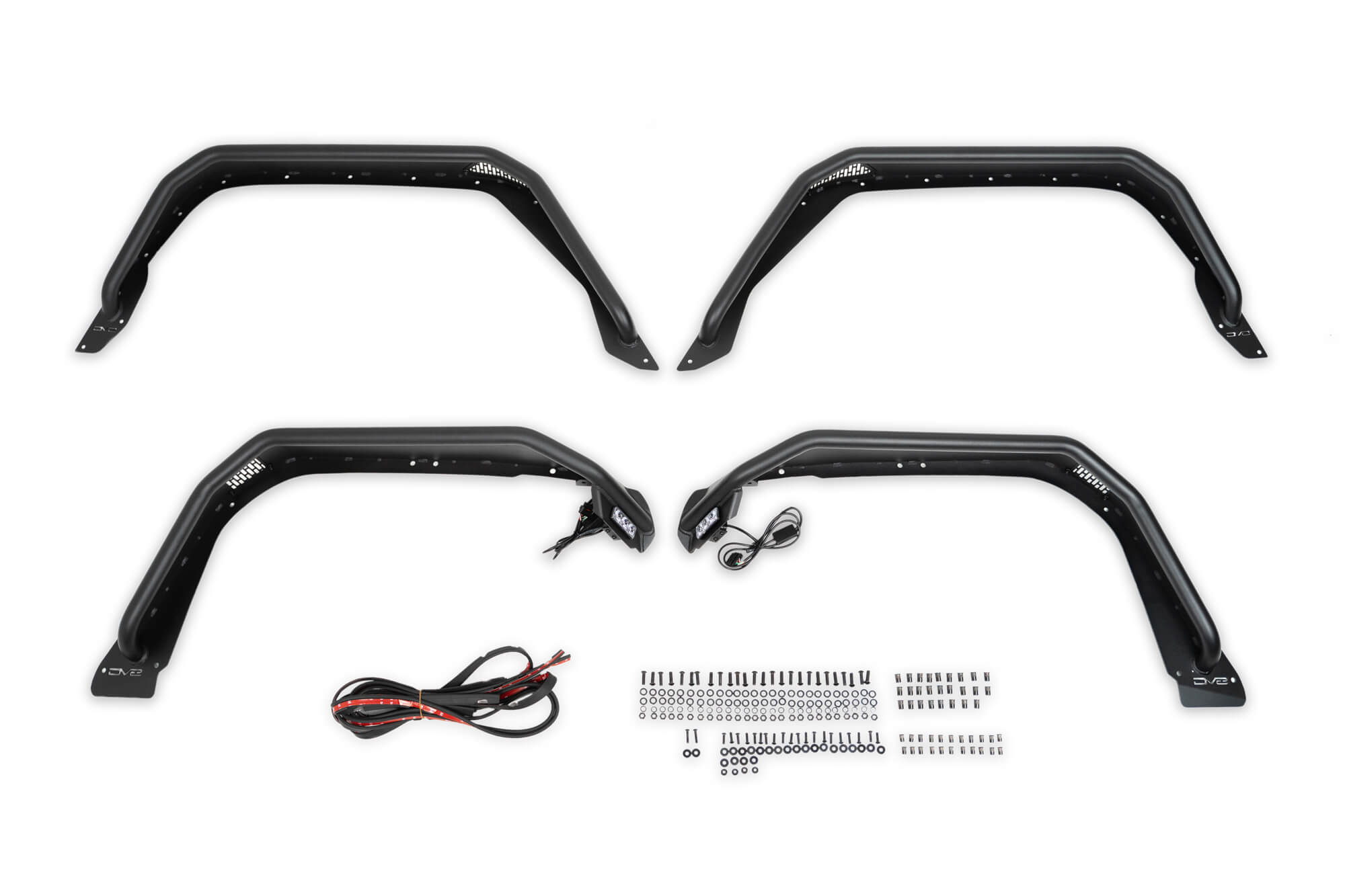 2020 2025 Jeep Gladiator JT Spec Series Fender Flares DV8 Offroad