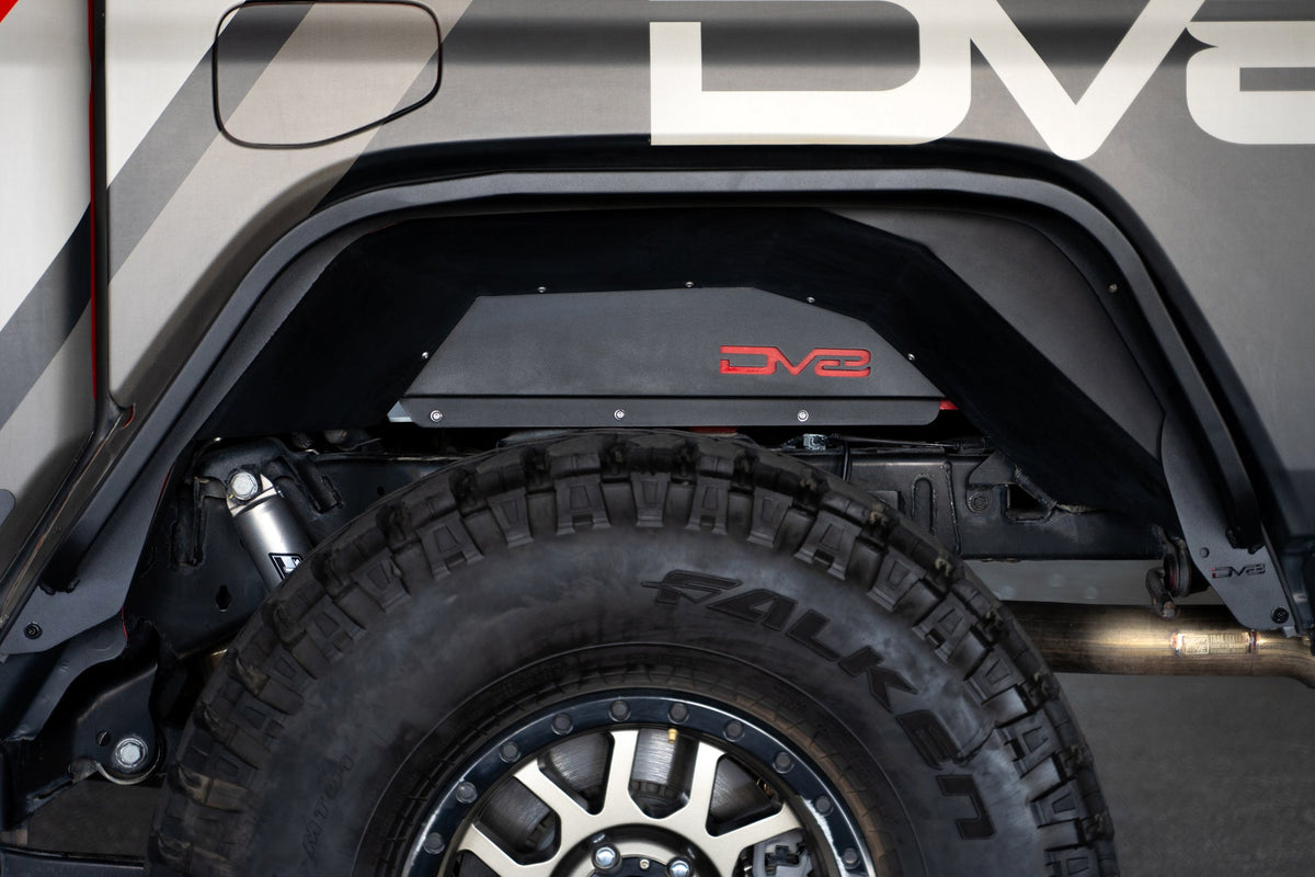 2020 2025 Jeep Gladiator JT Slim Fender Flares DV8 Offroad