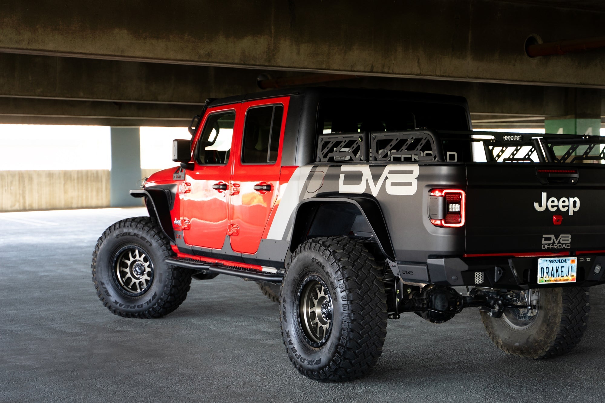2020 2025 Jeep Gladiator JT Slim Fender Flares DV8 Offroad