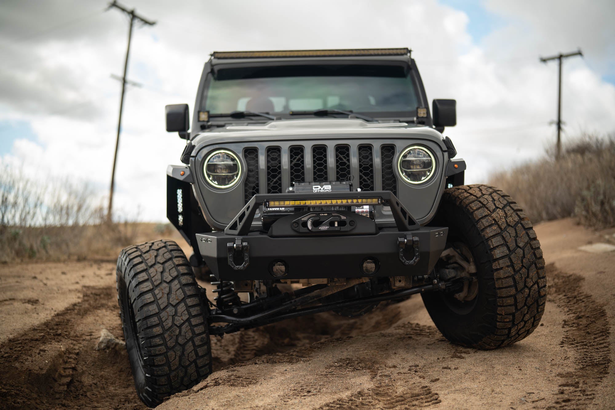 2020 2025 Jeep Gladiator JT Armor Fender Flares DV8 Offroad