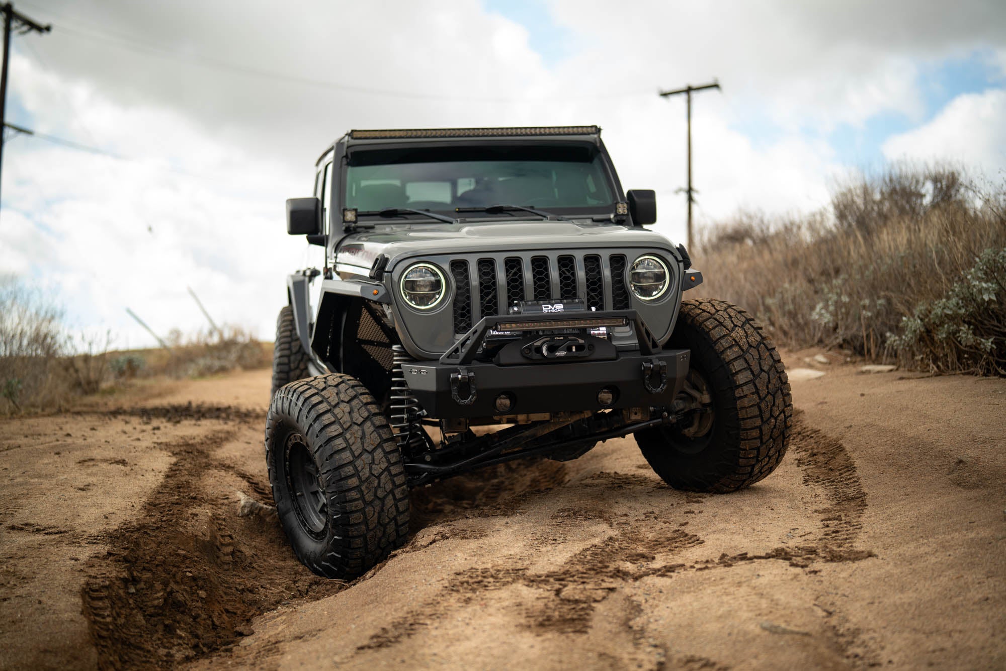2020 2025 Jeep Gladiator JT Armor Fender Flares DV8 Offroad