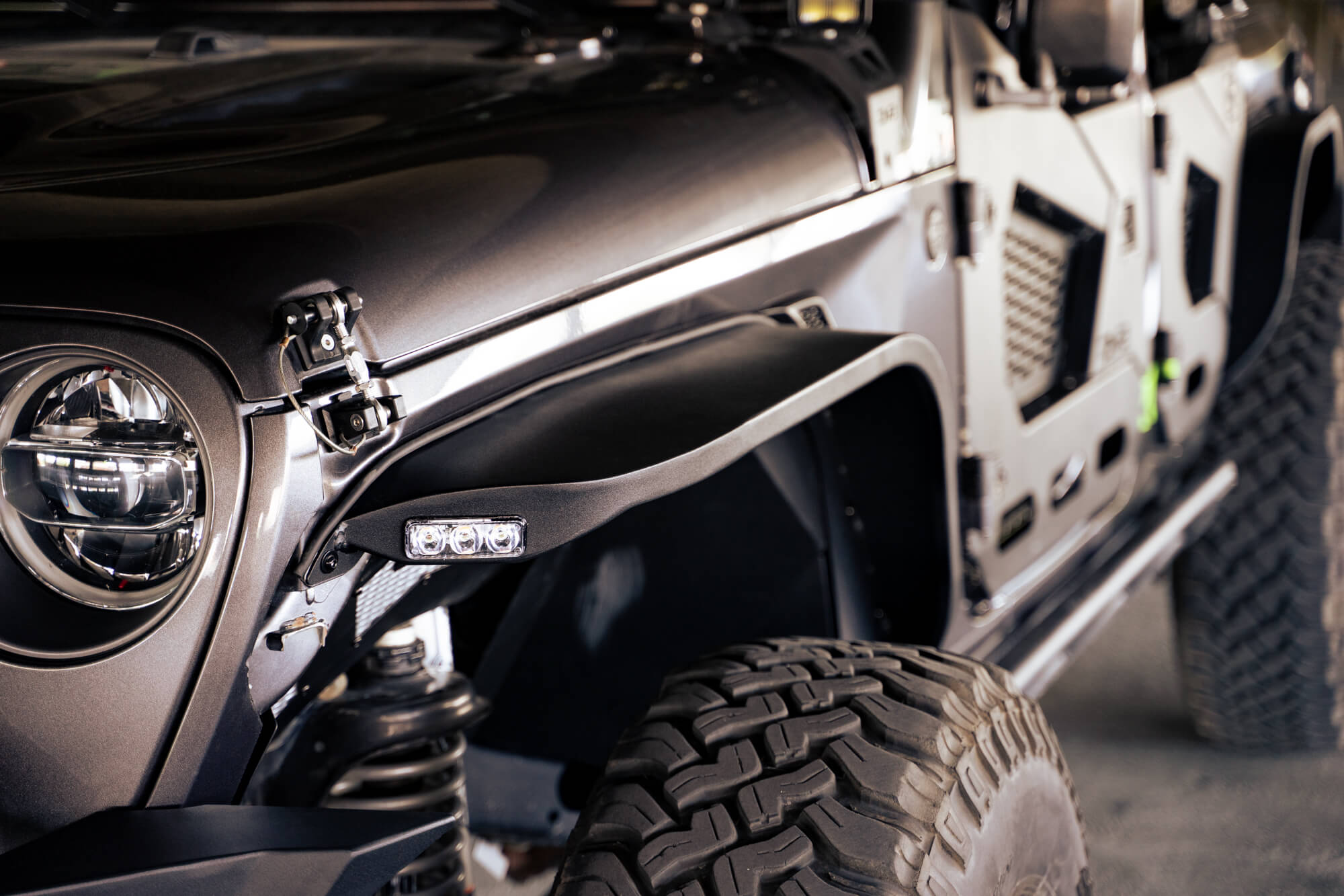 2018 2025 Jeep Wrangler JL JLU Slim Fender Flares DV8 Offroad