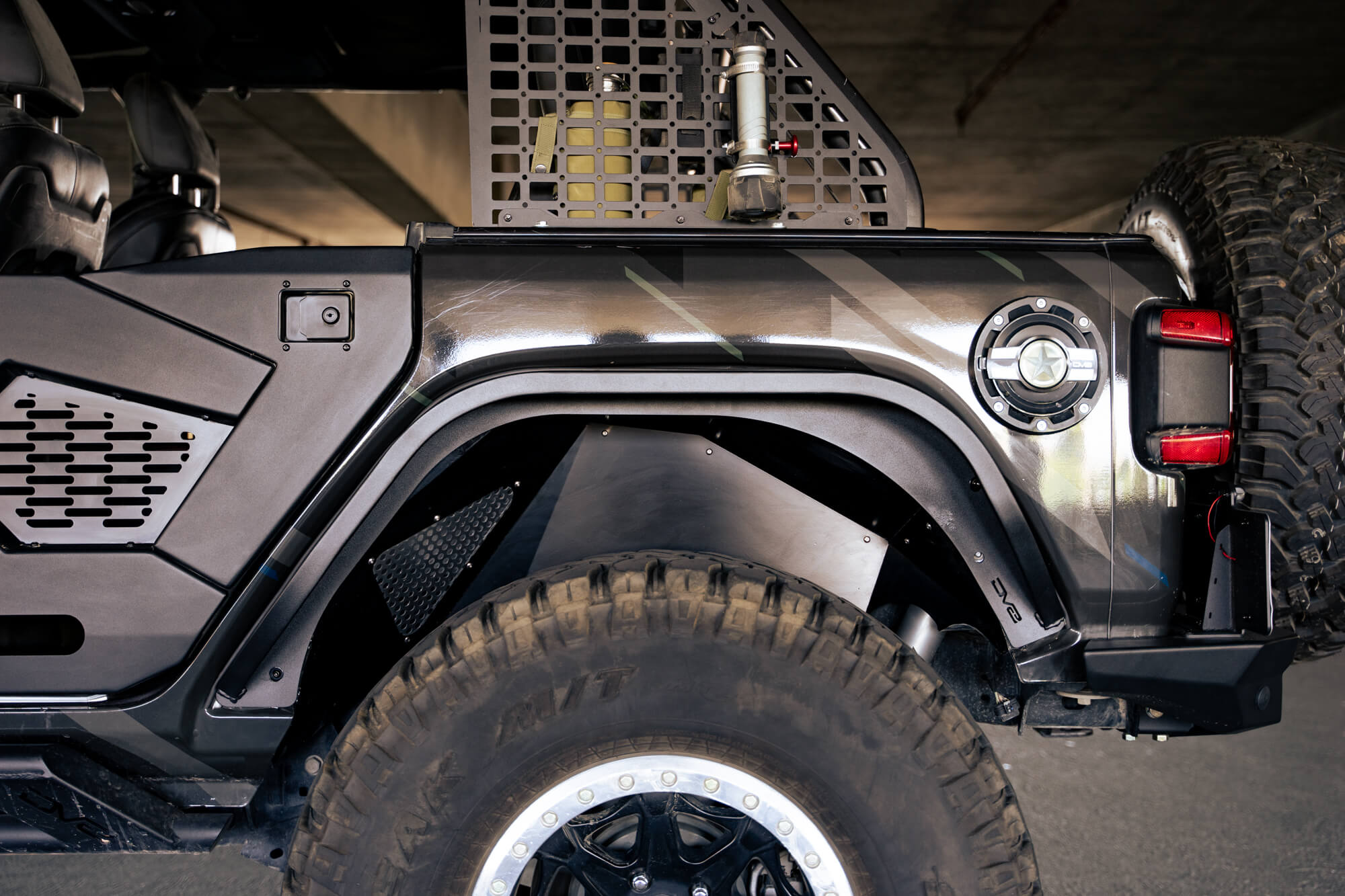 2018 2025 Jeep Wrangler JL JLU Slim Fender Flares DV8 Offroad