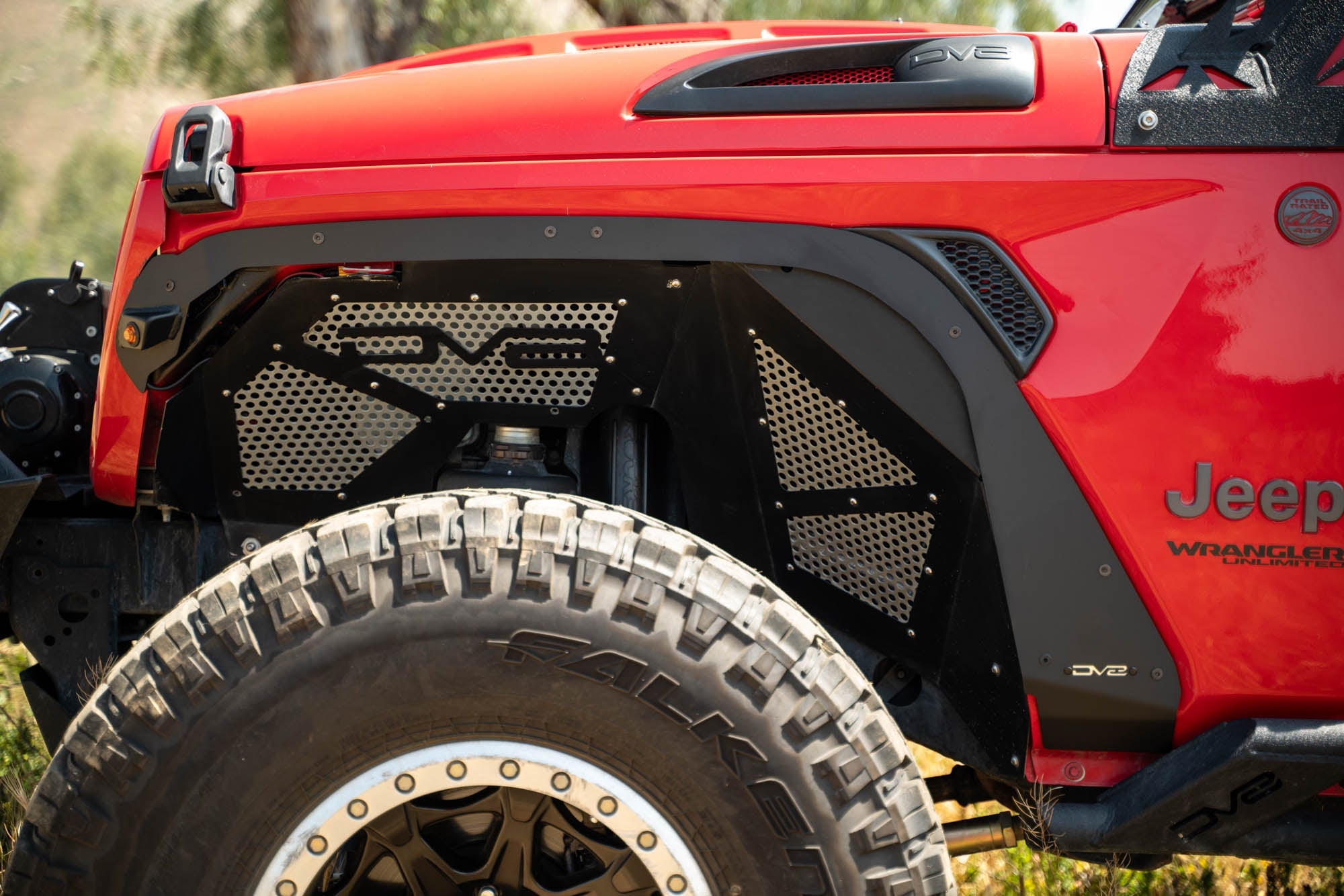 2018 2025 Jeep Wrangler JL, JLU Fender Deletes DV8 Offroad