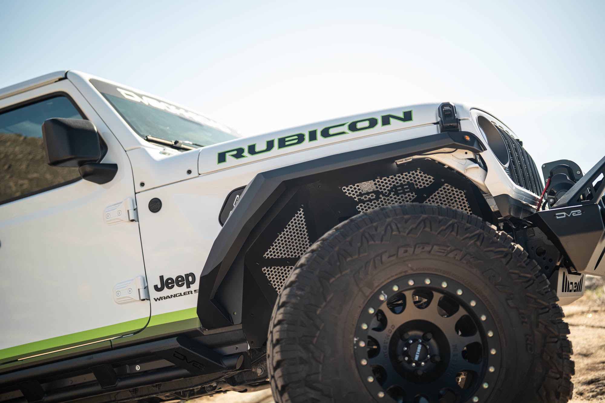 2018 2025 Jeep Wrangler JL Armor Fender Flares DV8 Offroad