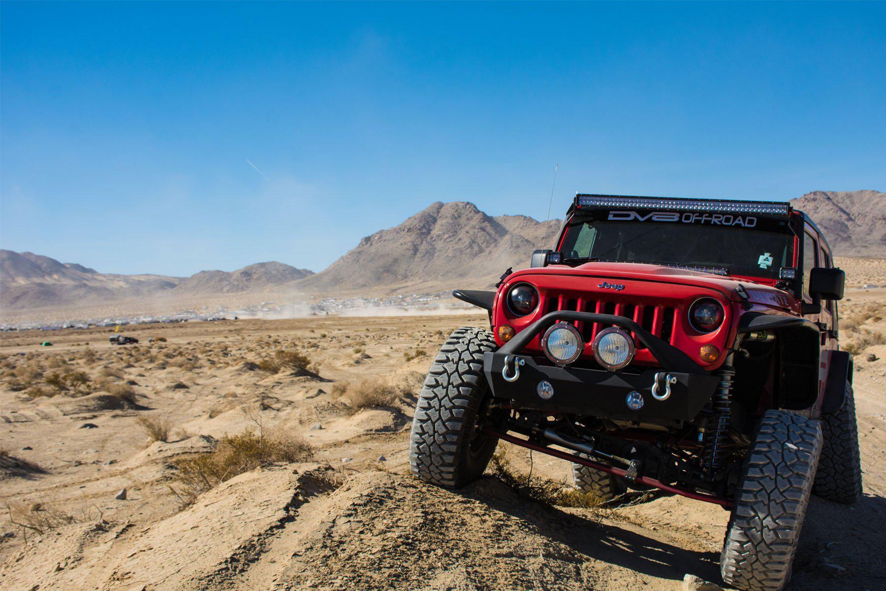 2007 2018 Jeep Wrangler JK JKU Wide Fender Flares Front and Rear DV8 Offroad