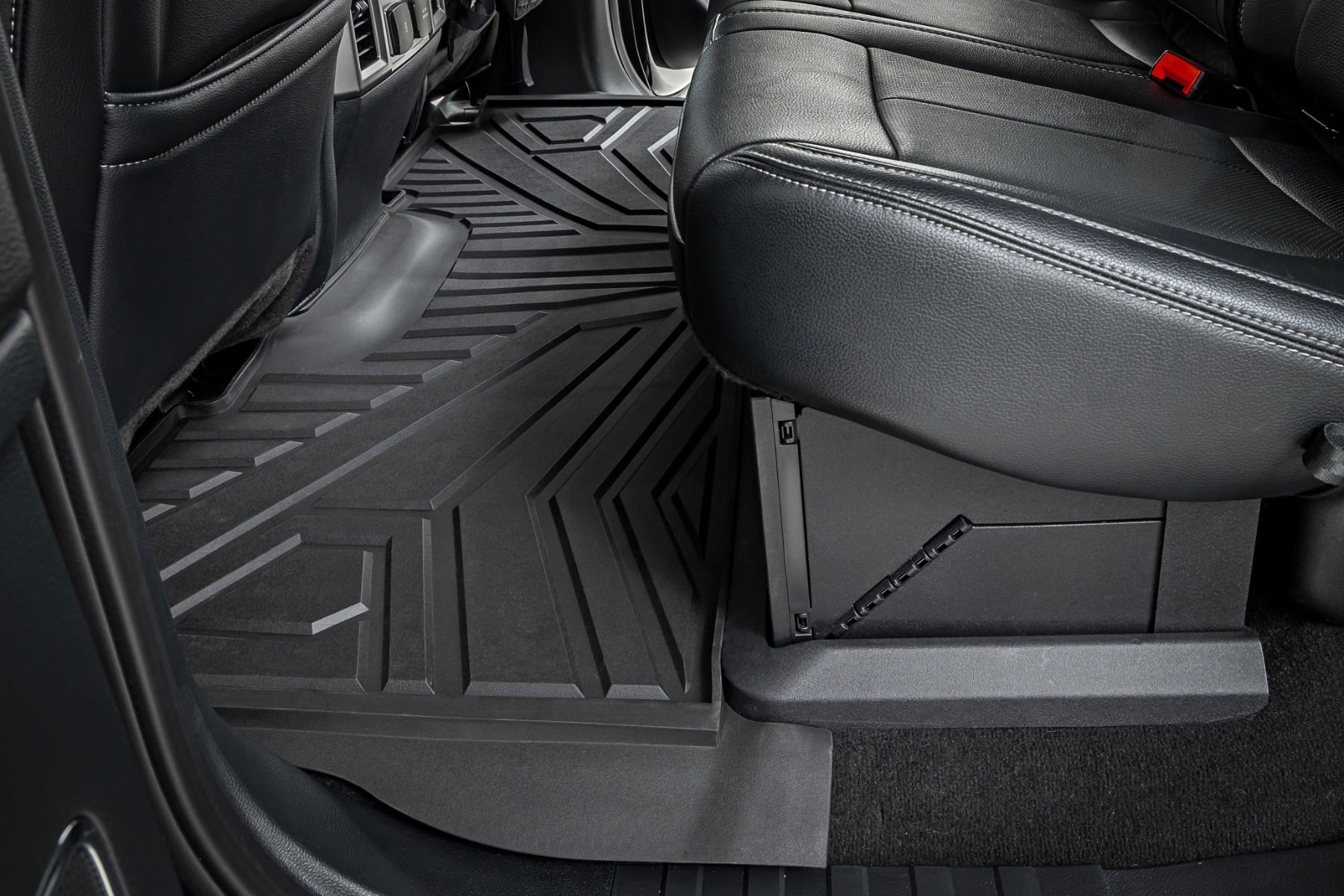 Flex-Fit Floor Mats Front and Rear Ford F-250/F-350 Super Duty (17-26) Rough Country