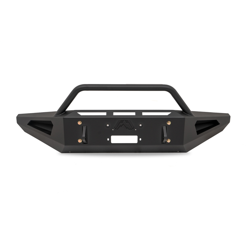 Fab Fours Red Steel Front Bumper w/ Pre Runner Guard Model FF09-RS1762-1